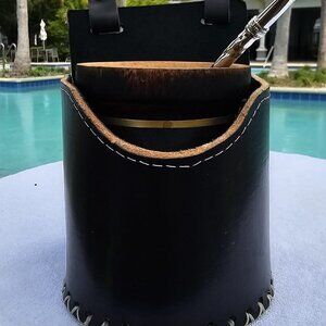 Yerba Mate Car Cup Holder - Large Black